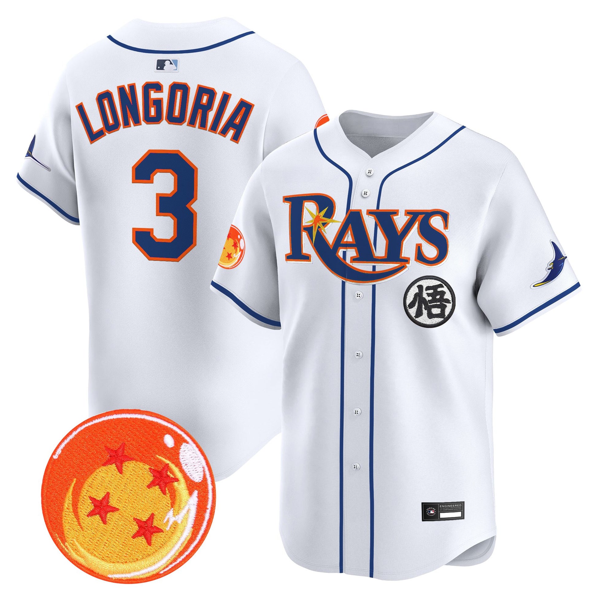 Tampa Bay Rays x DB Vapor Premier Limited Jersey - All Stitched