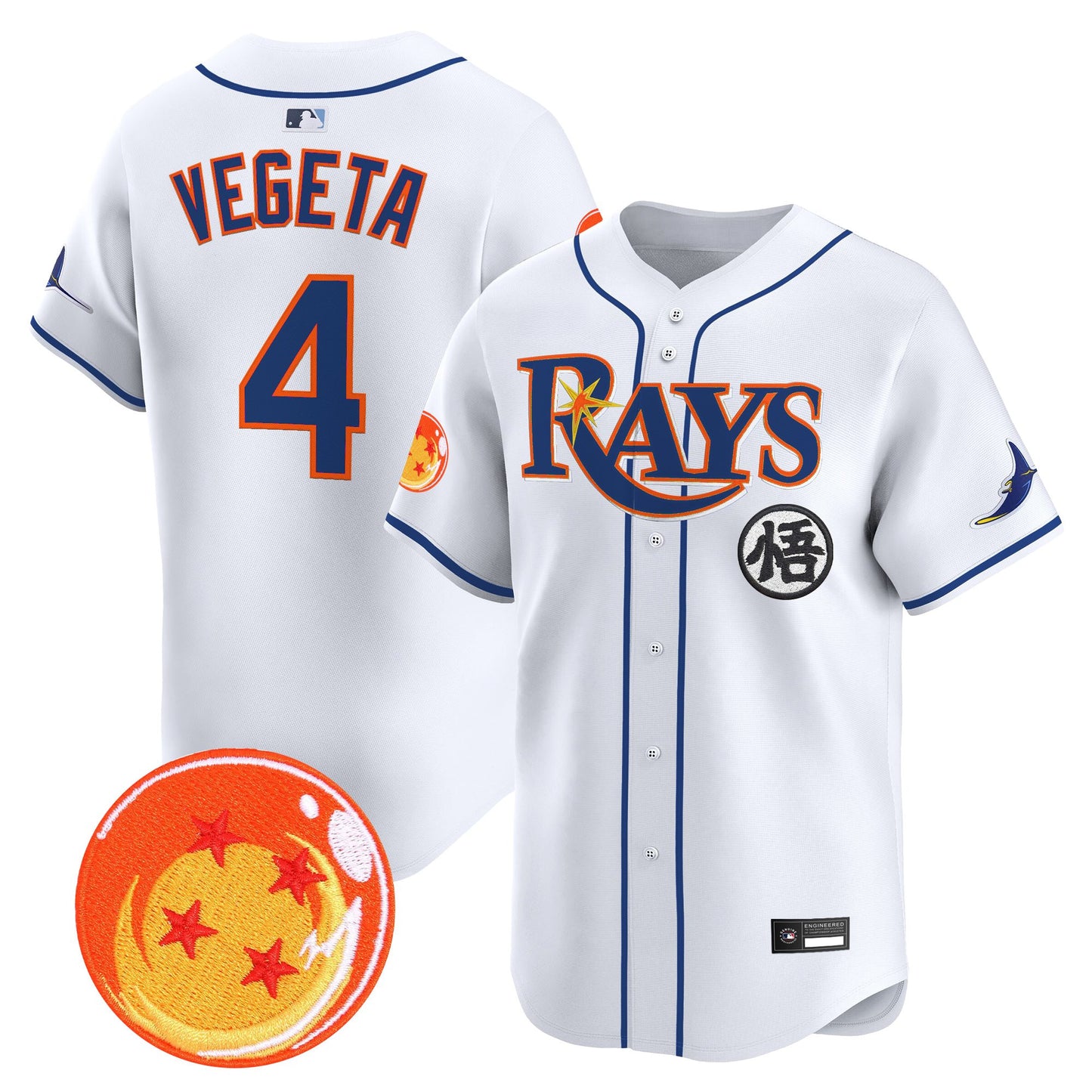 Tampa Bay Rays x DB Vapor Premier Limited Jersey - All Stitched