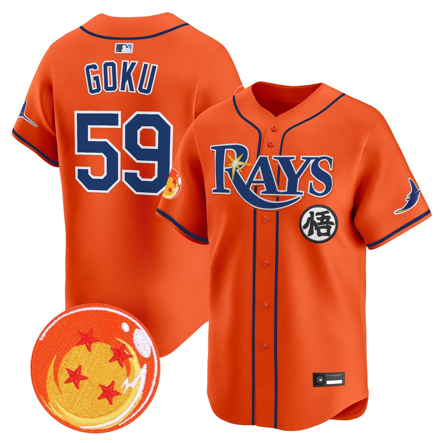 Tampa Bay Rays x DB Vapor Premier Limited Jersey - All Stitched