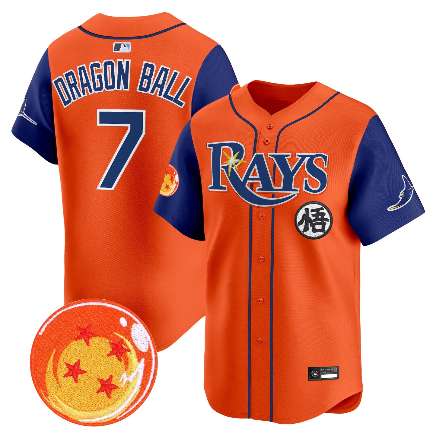 Tampa Bay Rays x DB Vapor Premier Limited Jersey - All Stitched