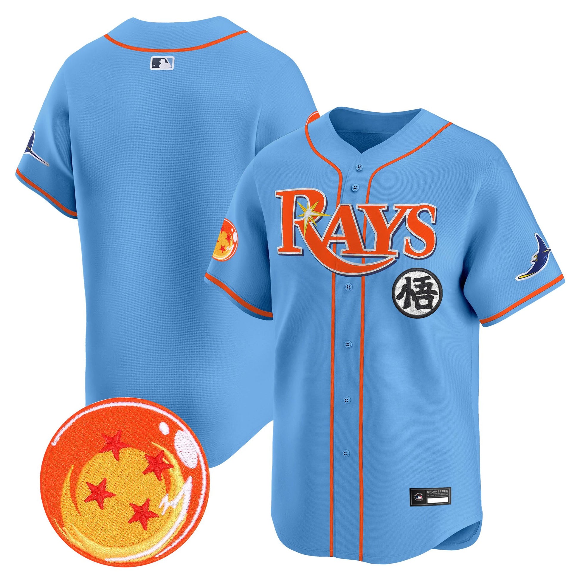 Tampa Bay Rays x DB Vapor Premier Limited Jersey - All Stitched