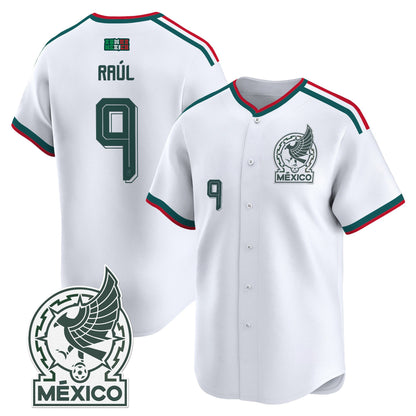 Mexico 2026 National Team Vapor Baseball Jersey - All Stitched