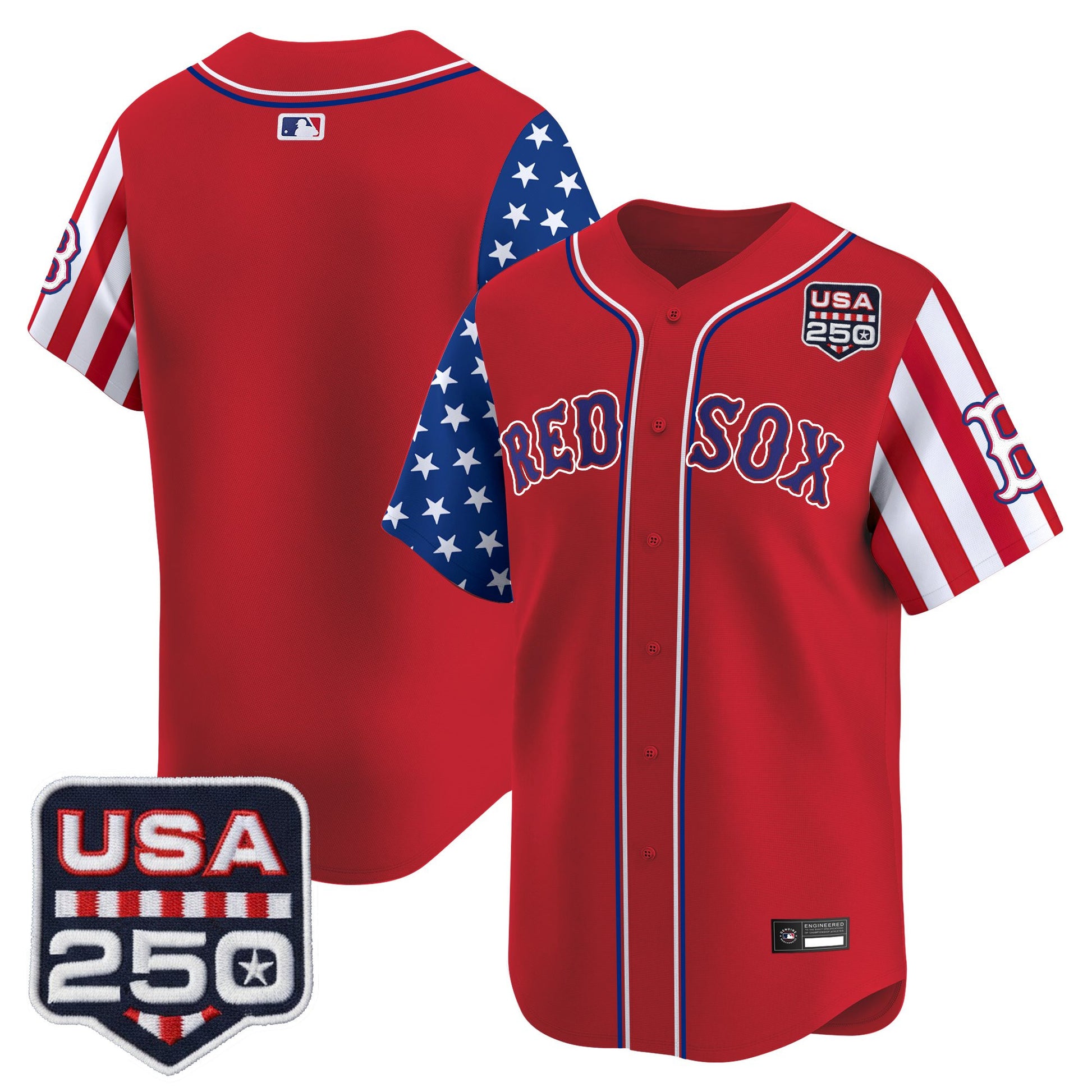 Boston Red Sox "America 250 Edition" Vapor Premier Limited Jersey - All Stitched