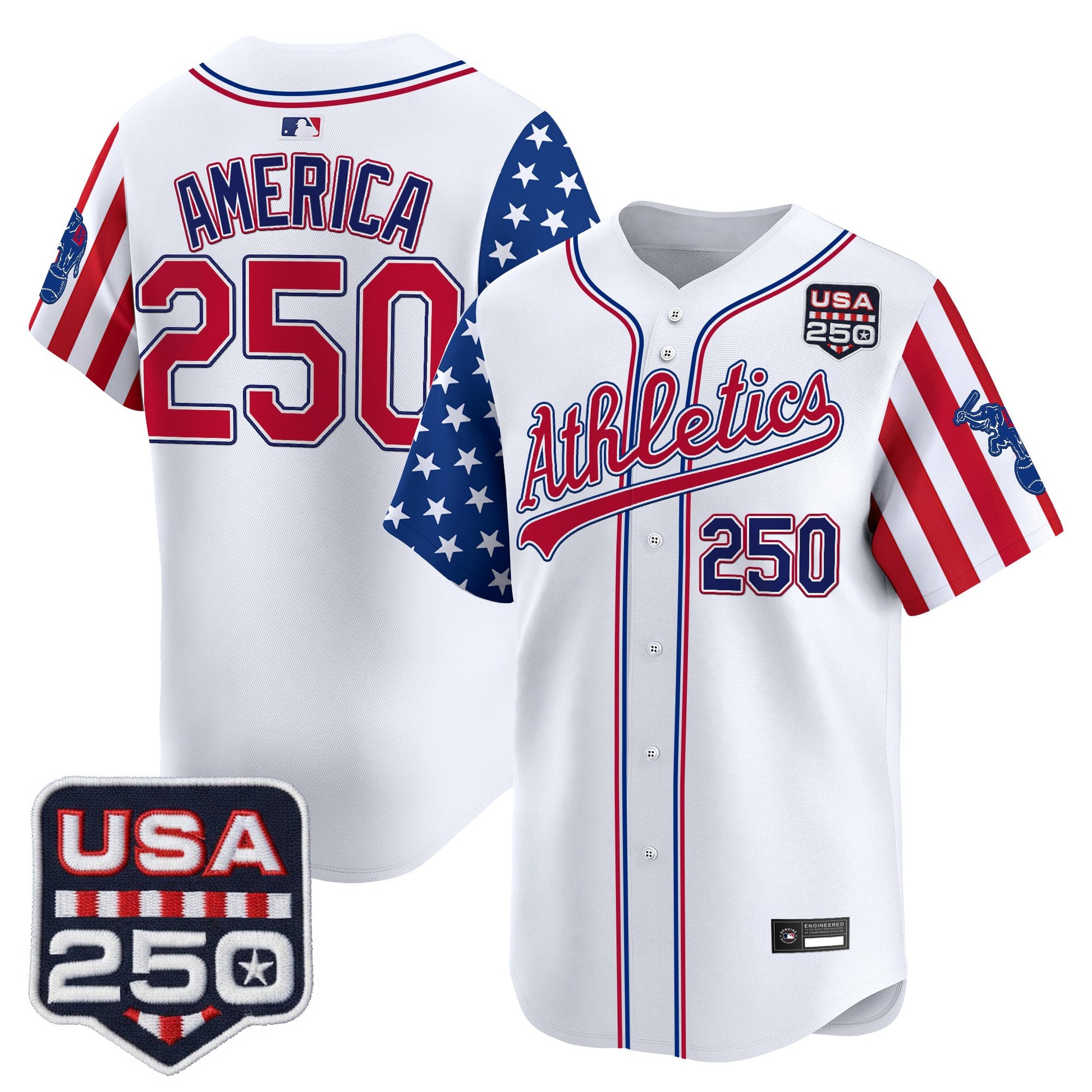 Athletics "America 250 Edition" Vapor Premier Limited Jersey - All Stitched