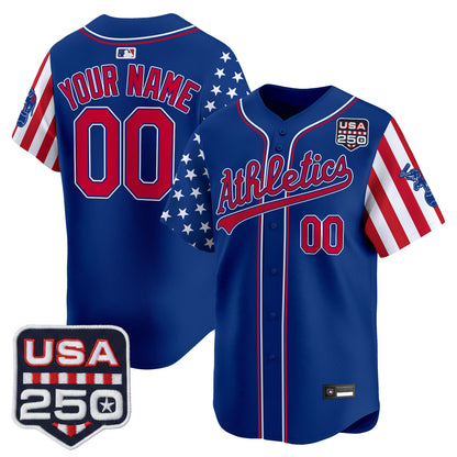 Athletics "America 250 Edition" Vapor Premier Limited Custom Jersey - All Stitched