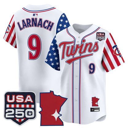 Minnesota Twins "America 250 Edition" Vapor Premier Limited Jersey - All Stitched