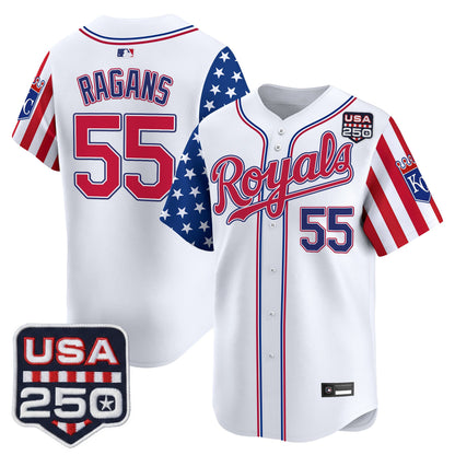Men's Kansas City Royals "America 250 Edition" Vapor Premier Limited Jersey - All Stitched