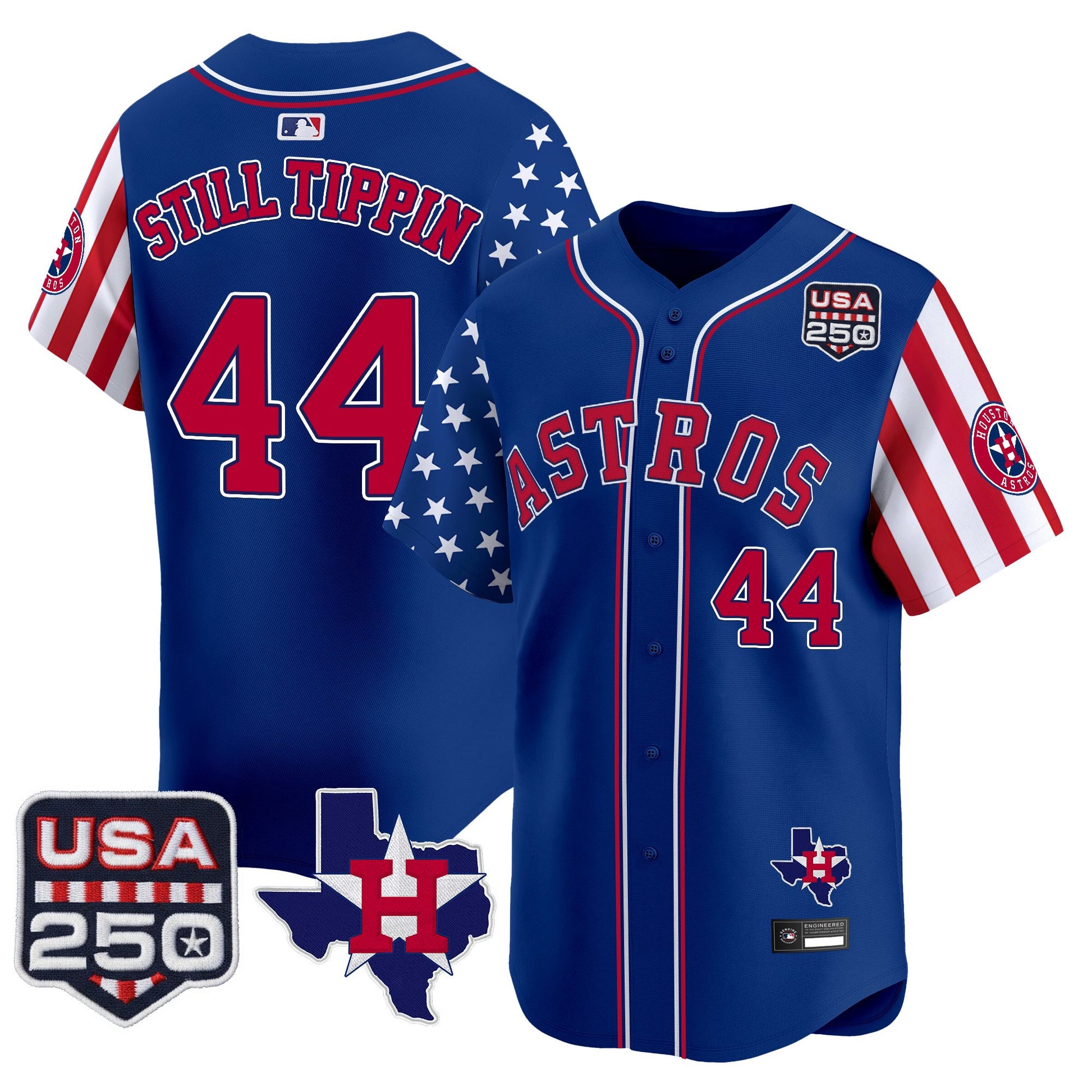 Houston Astros "America 250 Edition" Vapor Premier Limited Jersey - All Stitched