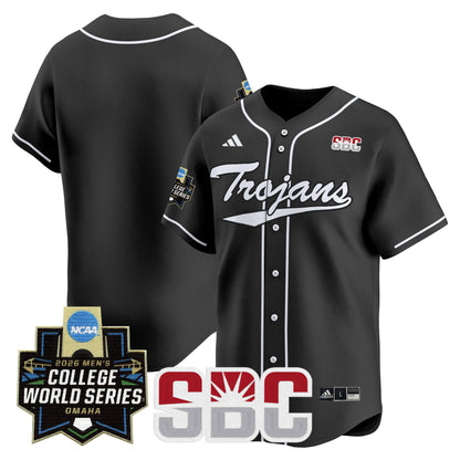 Men's Troy Trojans 2026 World Series Vapor Premier Limited Jersey - All Stitched