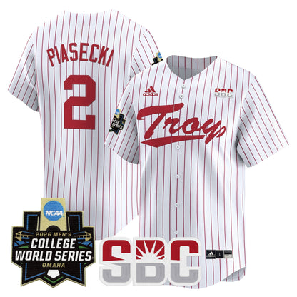 Men's Troy Trojans 2026 World Series Vapor Premier Limited Jersey - All Stitched