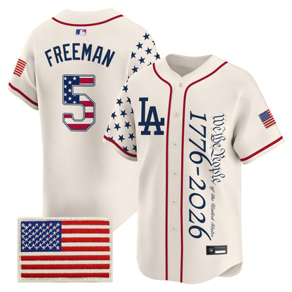 Los Angeles Dodgers "America 250 Edition" Vapor Premier Limited Jersey V2 - Stitched