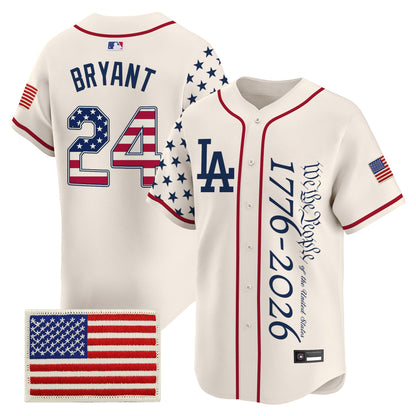 Los Angeles Dodgers "America 250 Edition" Vapor Premier Limited Jersey V2 - Stitched