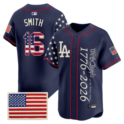 Los Angeles Dodgers "America 250 Edition" Vapor Premier Limited Jersey V2 - Stitched