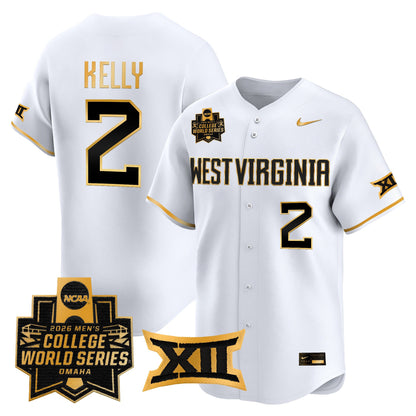Men's West Virginia Mountaineers 2026 World Series Vapor Premier Limited Jersey V2 - All Stitched