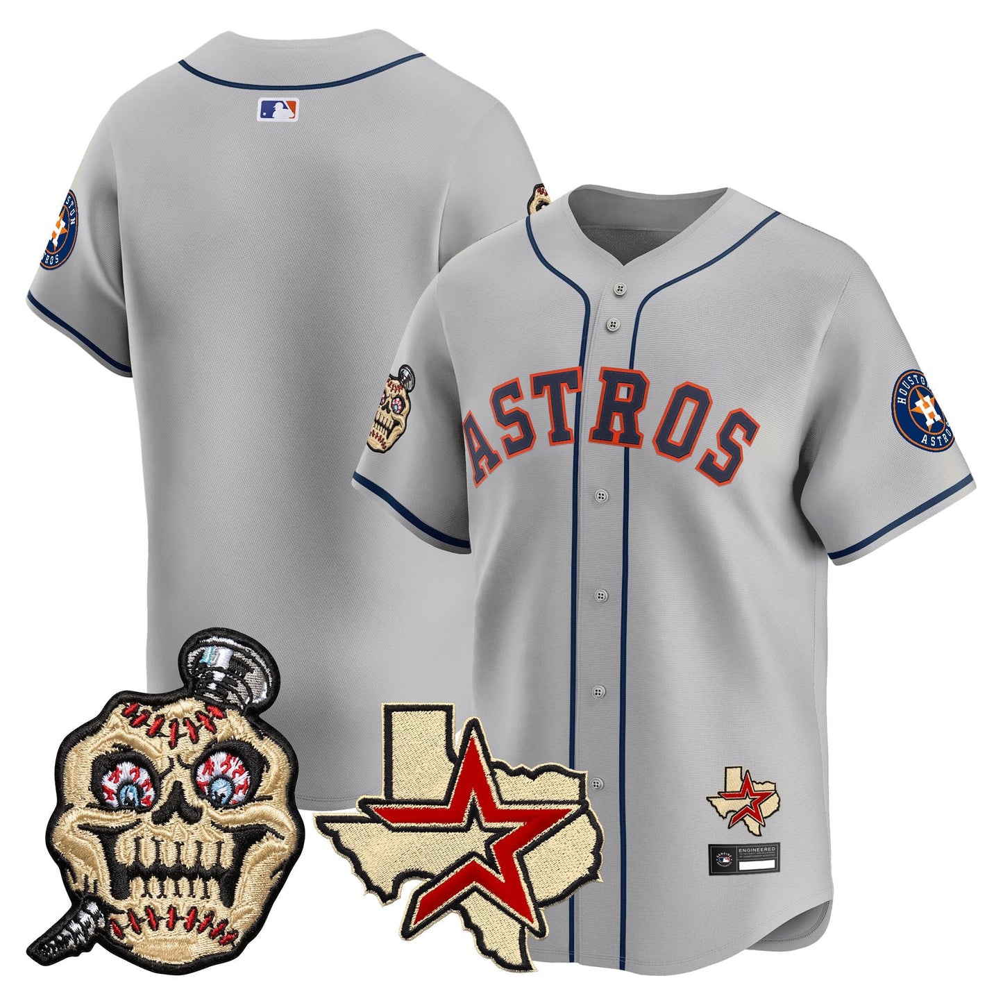 Houston Astros Screwed Up Click Vapor Premier Limited Jersey - All Stitched