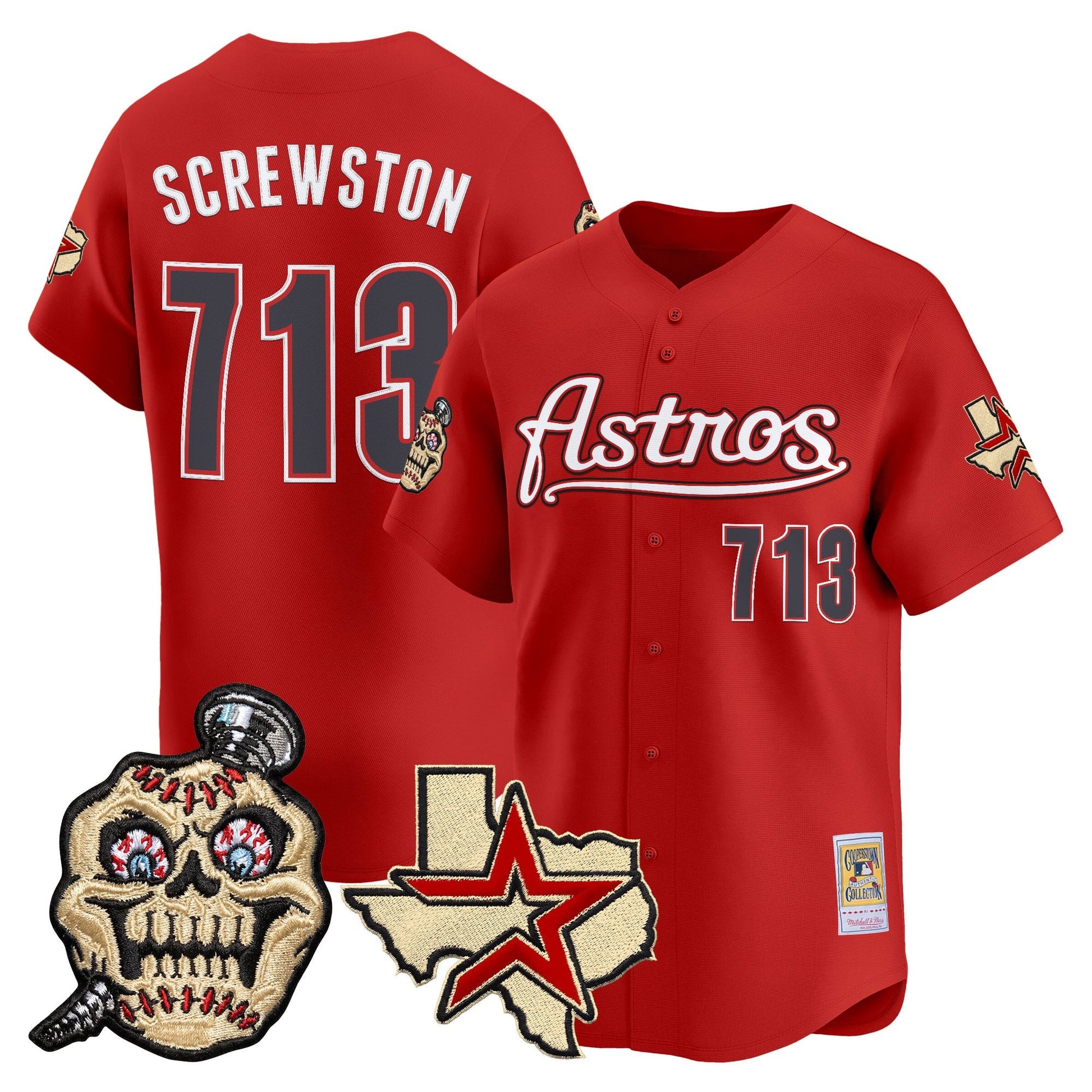 Houston Astros Screwed Up Click Vapor Premier Limited Jersey - All Stitched
