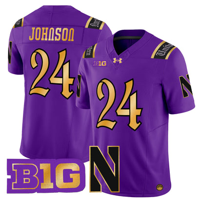 Northwestern Wildcats 2026 Vapor Limited Jersey - All stitched