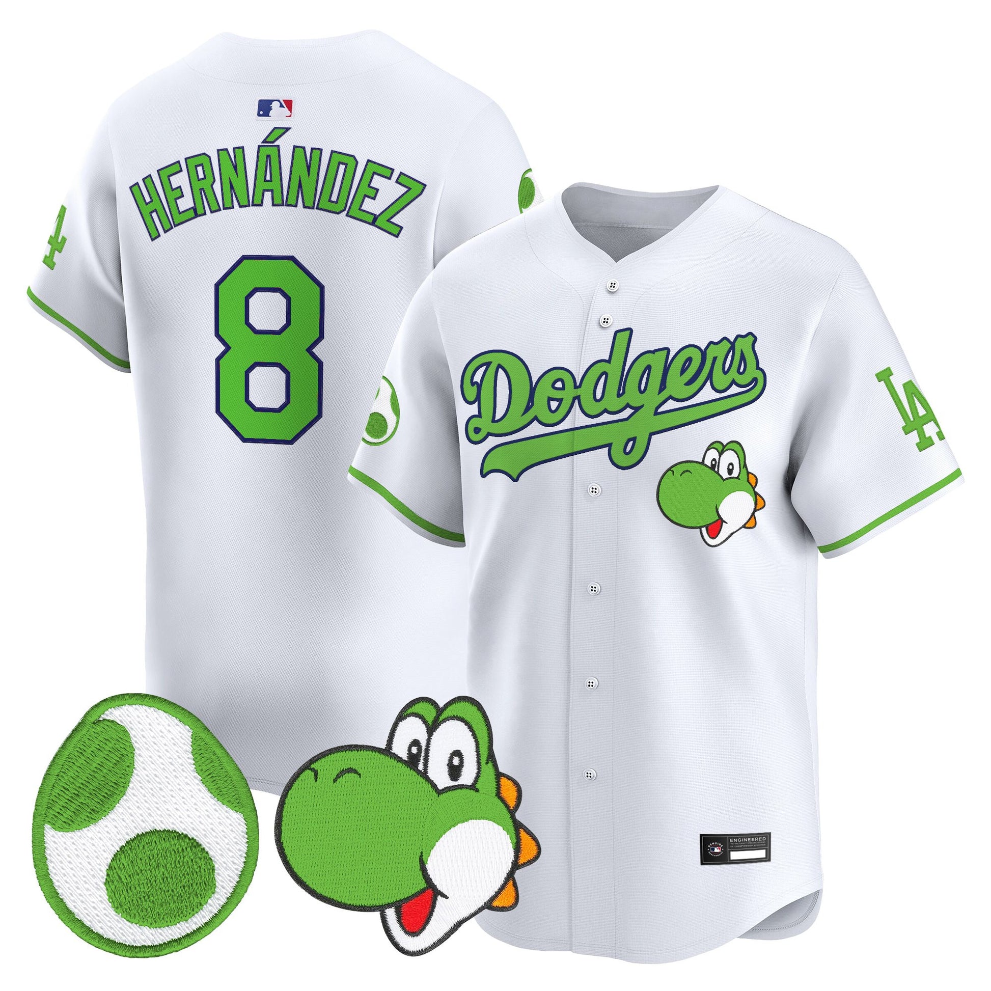 Los Angeles Dodgers x Yoshi Vapor Premier Limited Jersey - All Stitched