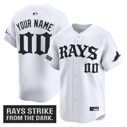 Tampa Bay Rays 'Old English Edition' Vapor Premier Limited Custom Jersey - All Stitched