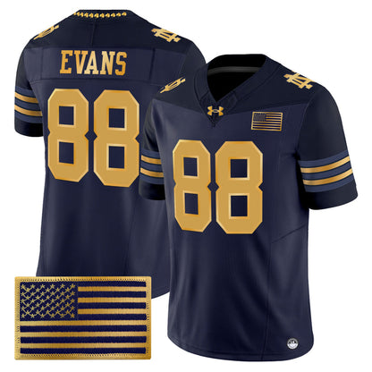 ND 2026 Shamrock Series Football Vapor Jersey - Stitched