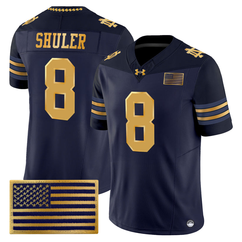 ND 2026 Shamrock Series Football Vapor Jersey - Stitched