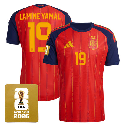 Spain 2026 National Team Jersey - 2-Star World Champions
