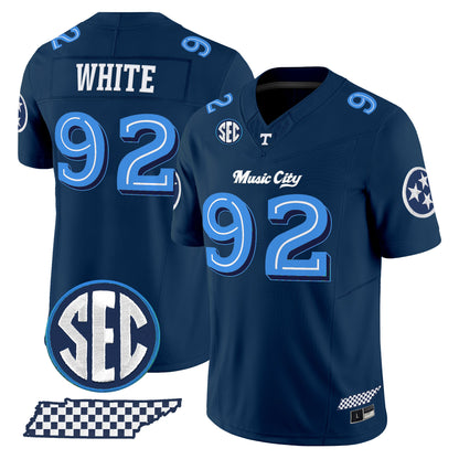 Men's Tennessee Volunteers 'Music City Edition' Vapor Limited Jersey - All Stitched