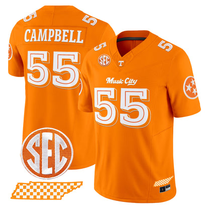 Men's Tennessee Volunteers 'Music City Edition' Vapor Limited Jersey - All Stitched