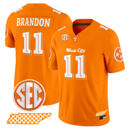 Men's Tennessee Volunteers 'Music City Edition' Vapor Limited Jersey - All Stitched