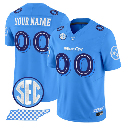 Tennessee Volunteers 'Music City Edition' Vapor Limited Custom Jersey - All Stitched