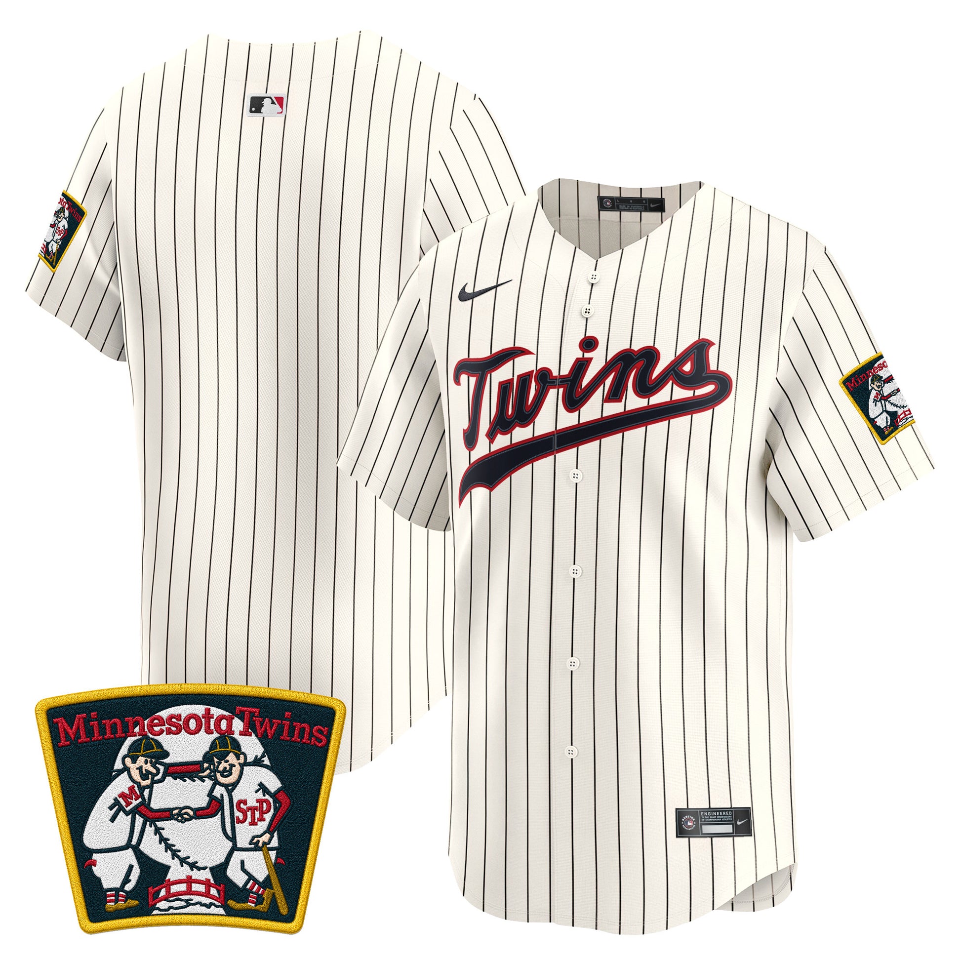 Minnesota Twins 2026 Field of Dreams Vapor Premier Limited Jersey - No Name on Back - Stitched