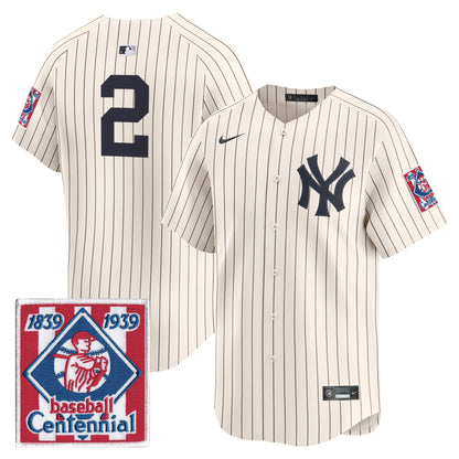 New York Yankees 2026 Field of Dreams Vapor Premier Limited Jersey - No Name on Back - All Stitched