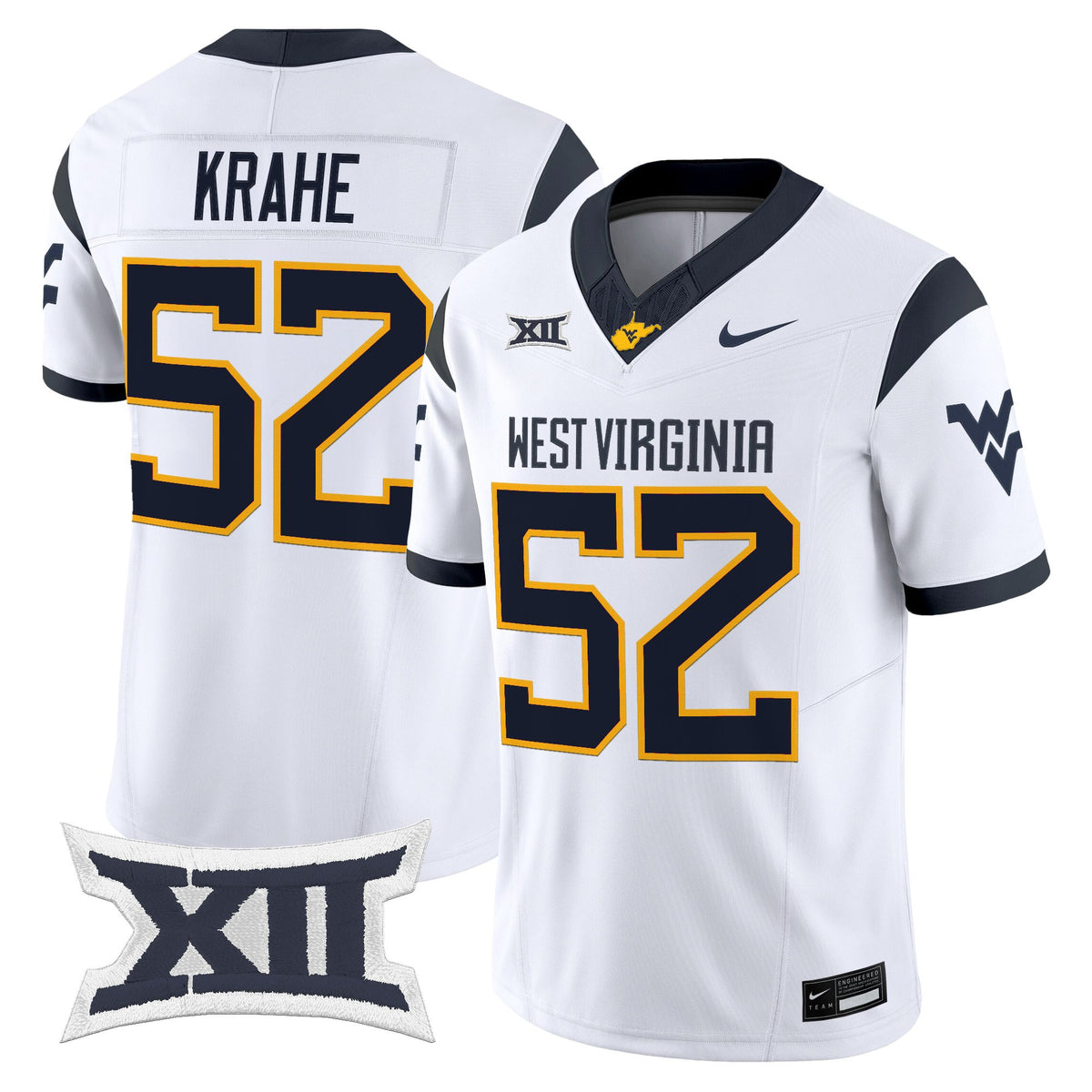 Men's West Virginia Mountaineers 2026 Vapor Limited Jersey - All Stitched
