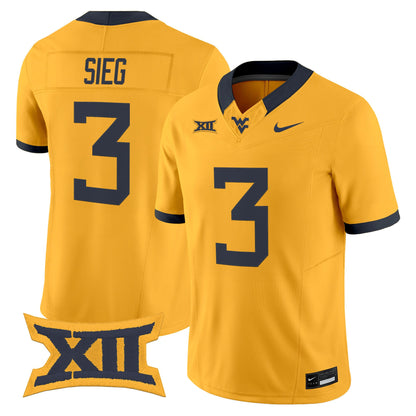 Men's West Virginia Mountaineers 2026 Vapor Limited Jersey - All Stitched