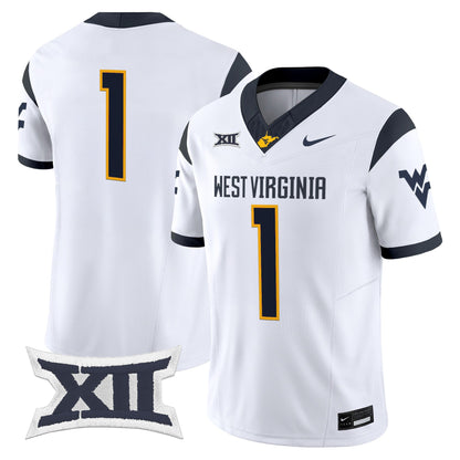 Men's West Virginia Mountaineers 2026 Vapor Limited Jersey - All Stitched