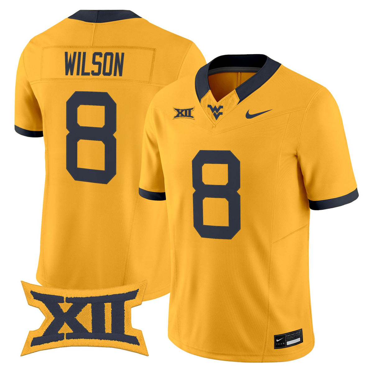 Men's West Virginia Mountaineers 2026 Vapor Limited Jersey - All Stitched