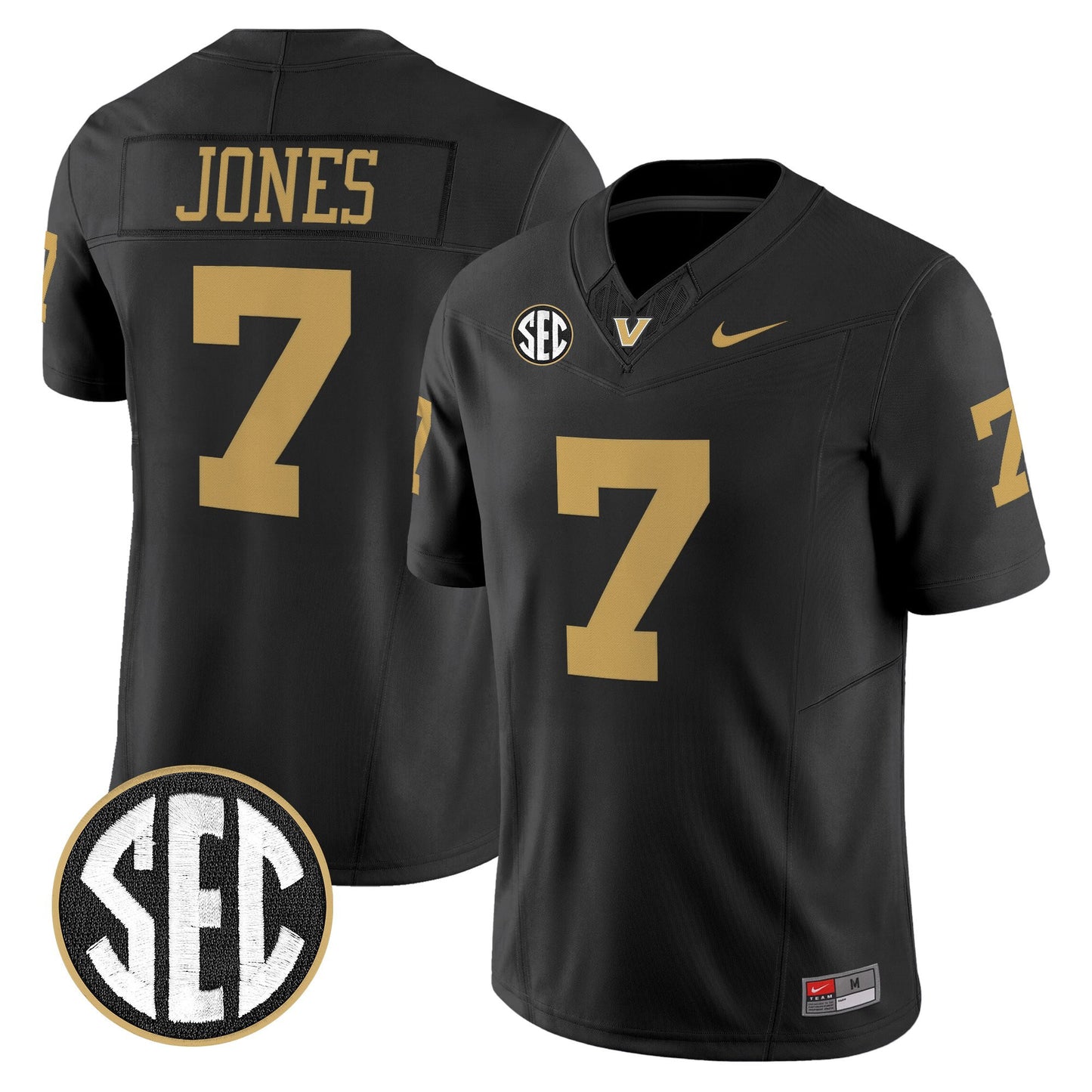Men's Vanderbilt Commodores 2026 Vapor Limited Jersey - All Stitched