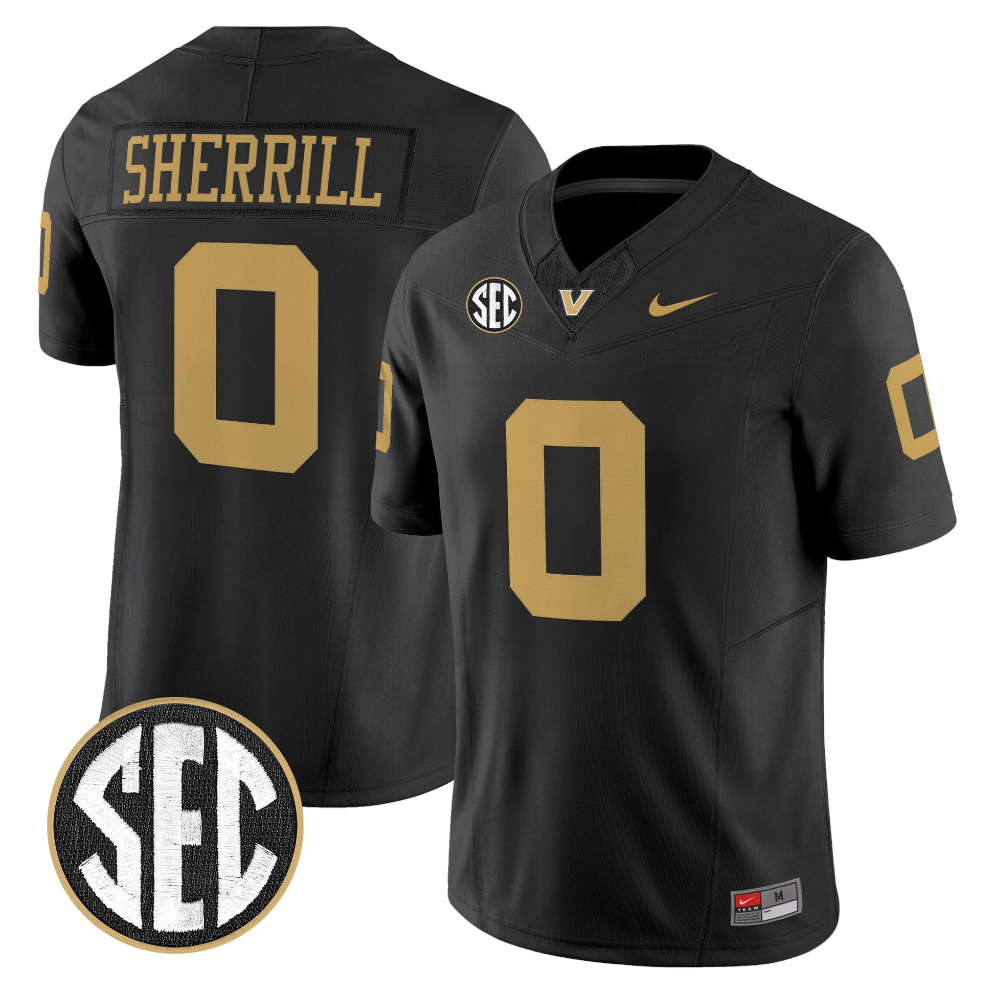 Men's Vanderbilt Commodores 2026 Vapor Limited Jersey - All Stitched