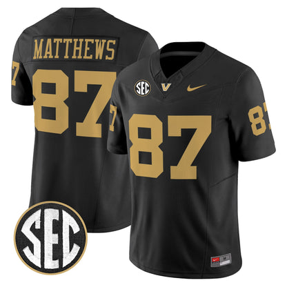 Men's Vanderbilt Commodores 2026 Vapor Limited Jersey - All Stitched