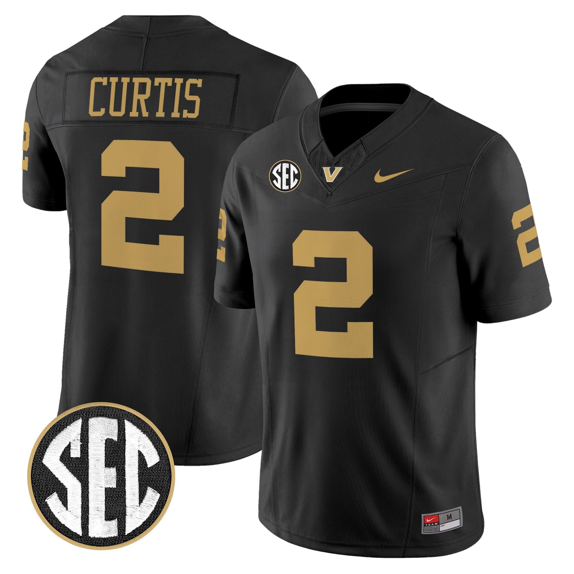 Men's Vanderbilt Commodores 2026 Vapor Limited Jersey - All Stitched