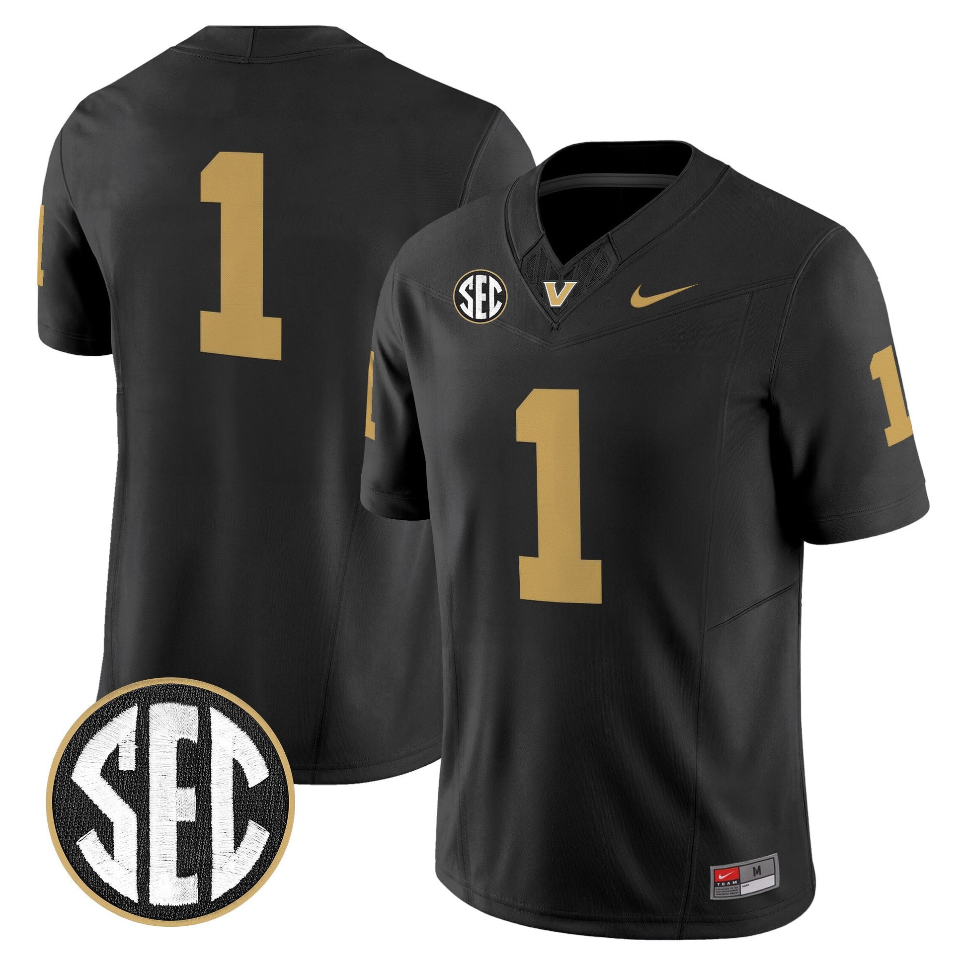 Men's Vanderbilt Commodores 2026 Vapor Limited Jersey - All Stitched