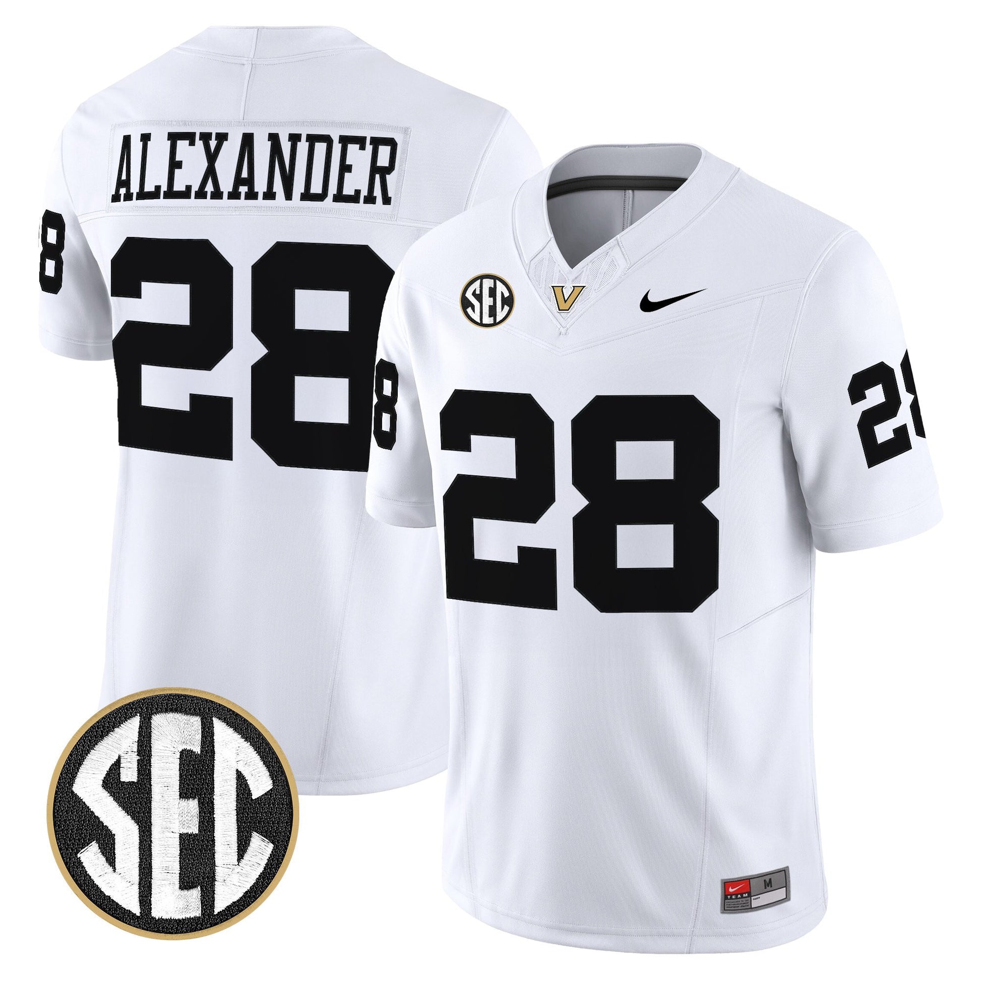 Men's Vanderbilt Commodores 2026 Vapor Limited Jersey - All Stitched