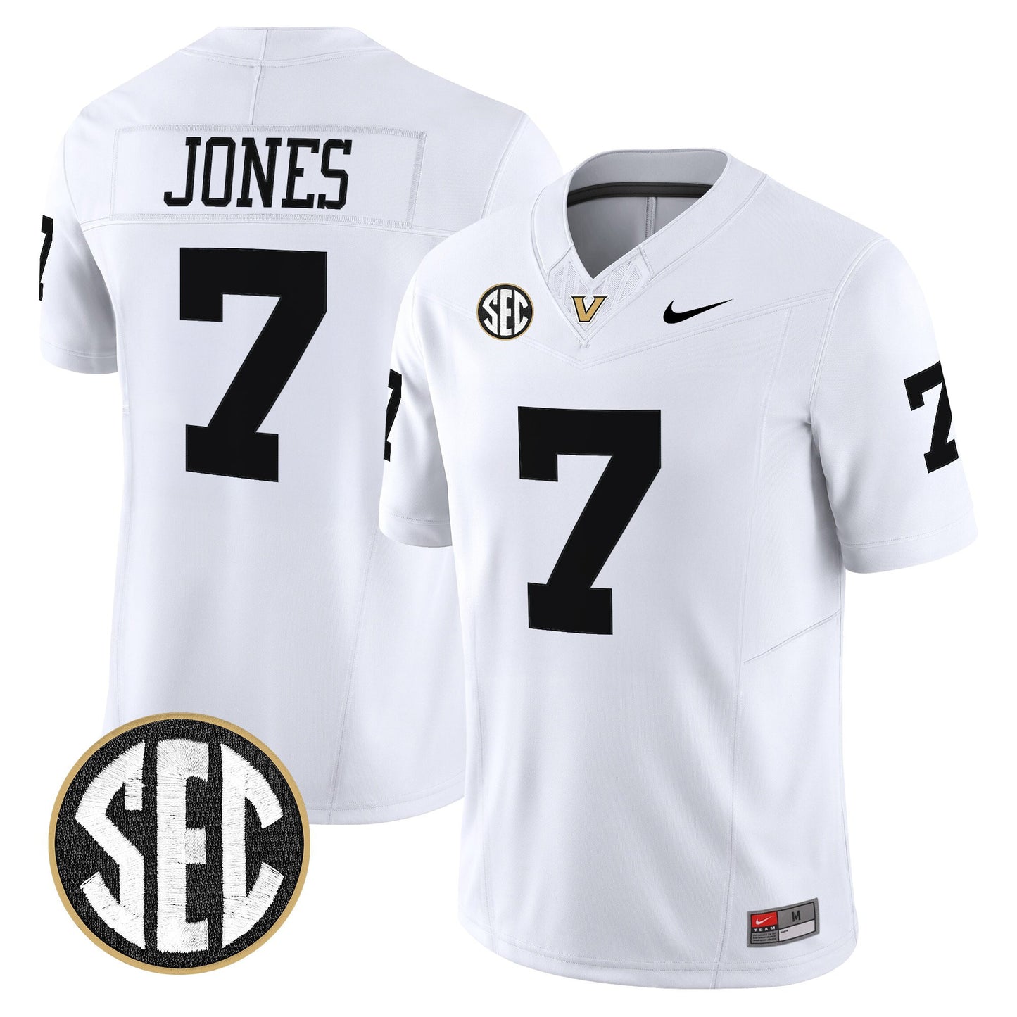 Men's Vanderbilt Commodores 2026 Vapor Limited Jersey - All Stitched