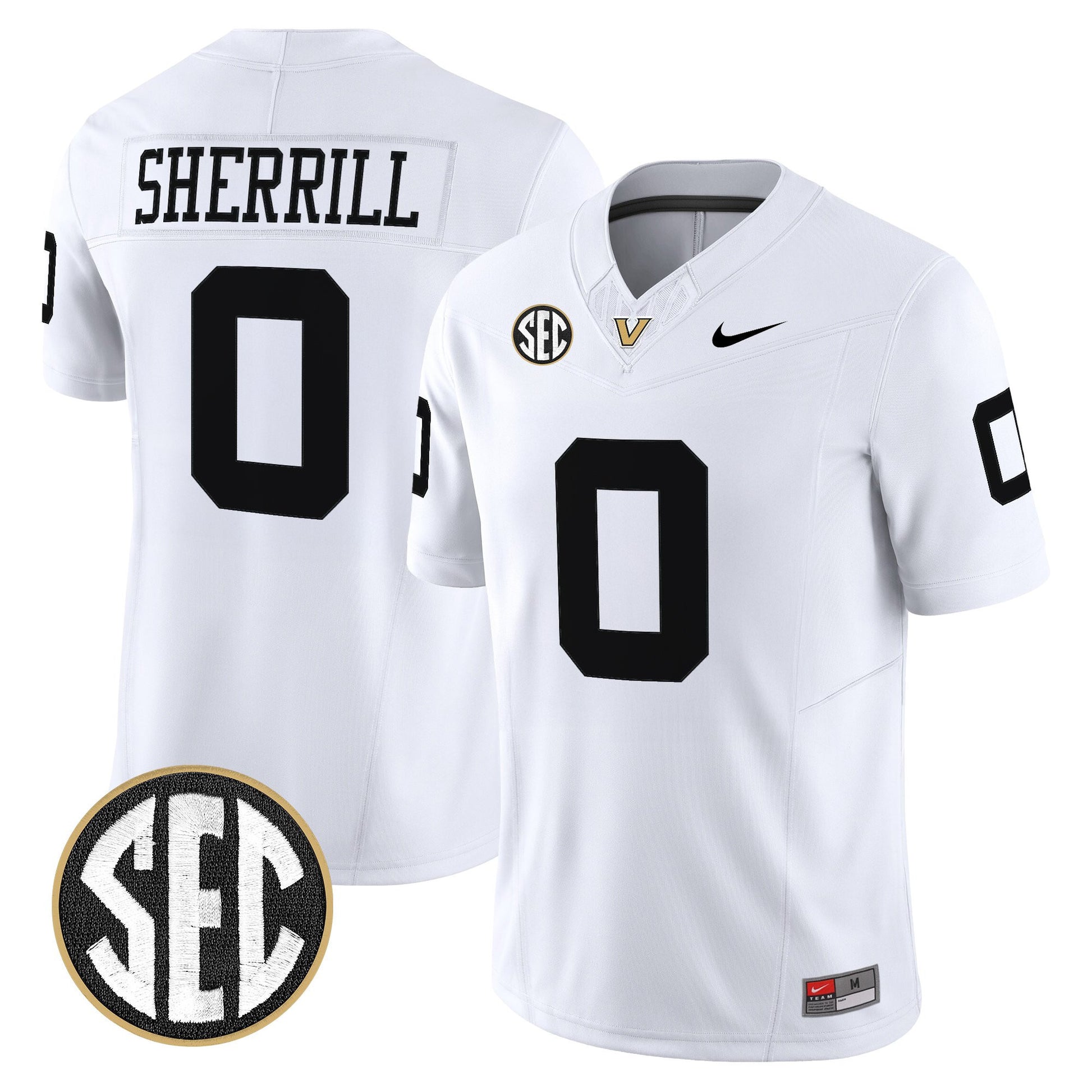 Men's Vanderbilt Commodores 2026 Vapor Limited Jersey - All Stitched