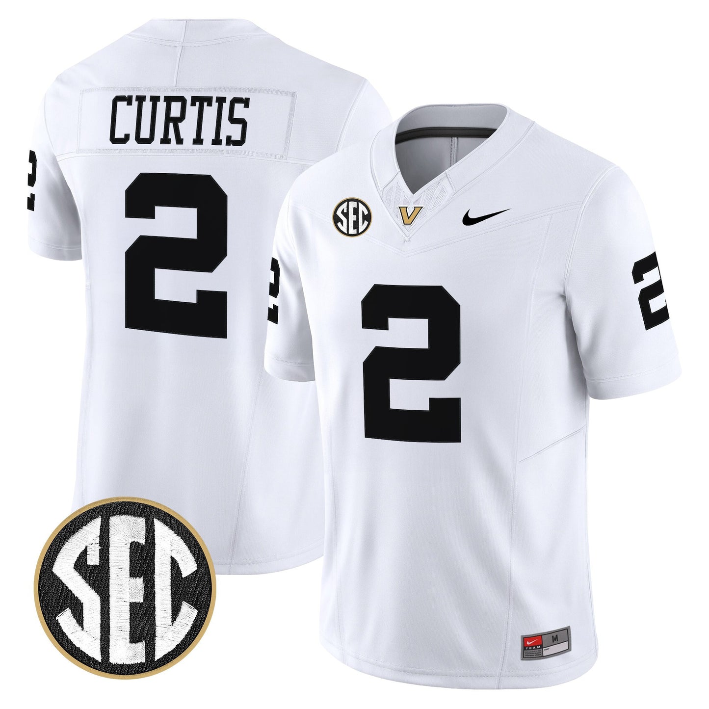 Men's Vanderbilt Commodores 2026 Vapor Limited Jersey - All Stitched