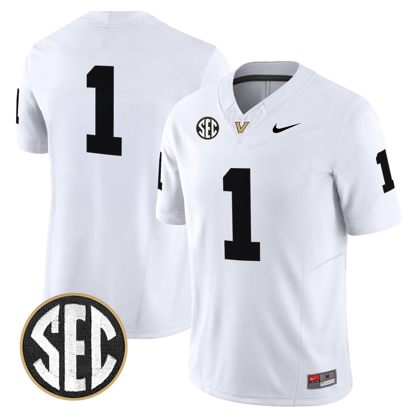 Men's Vanderbilt Commodores 2026 Vapor Limited Jersey - All Stitched
