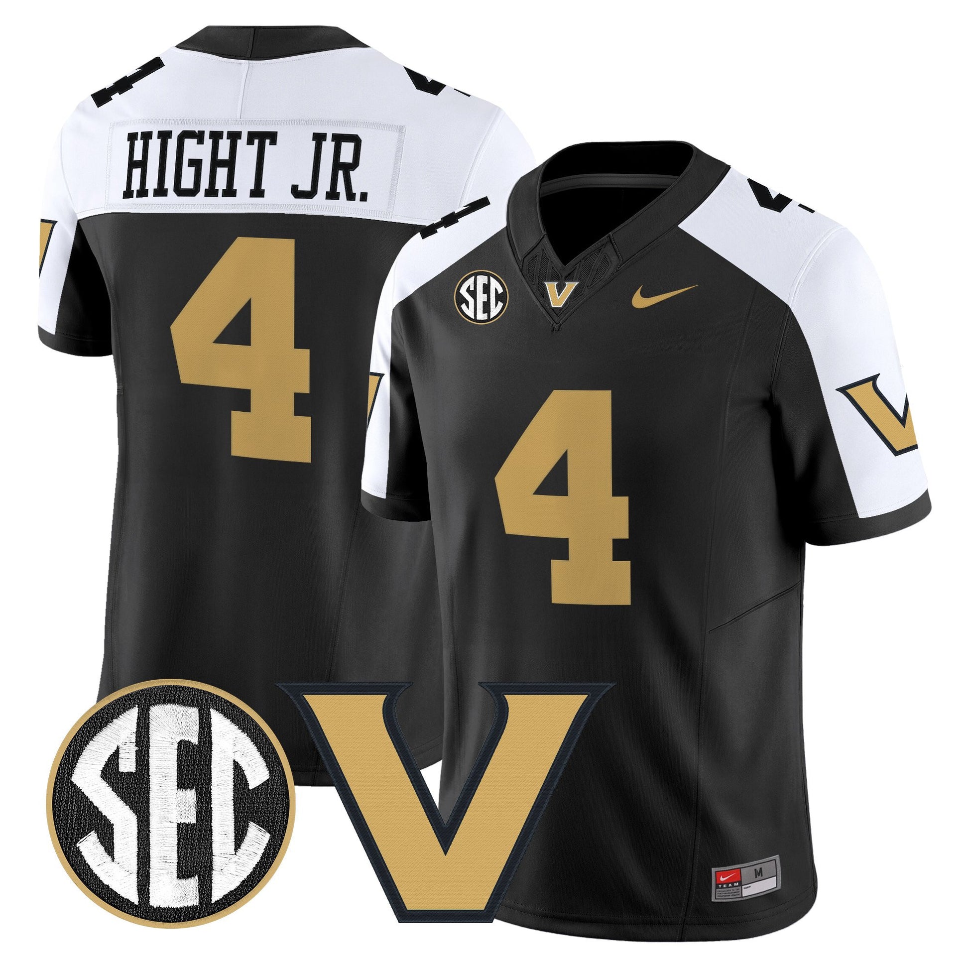 Men's Vanderbilt Commodores 2026 Vapor Limited Jersey - All Stitched