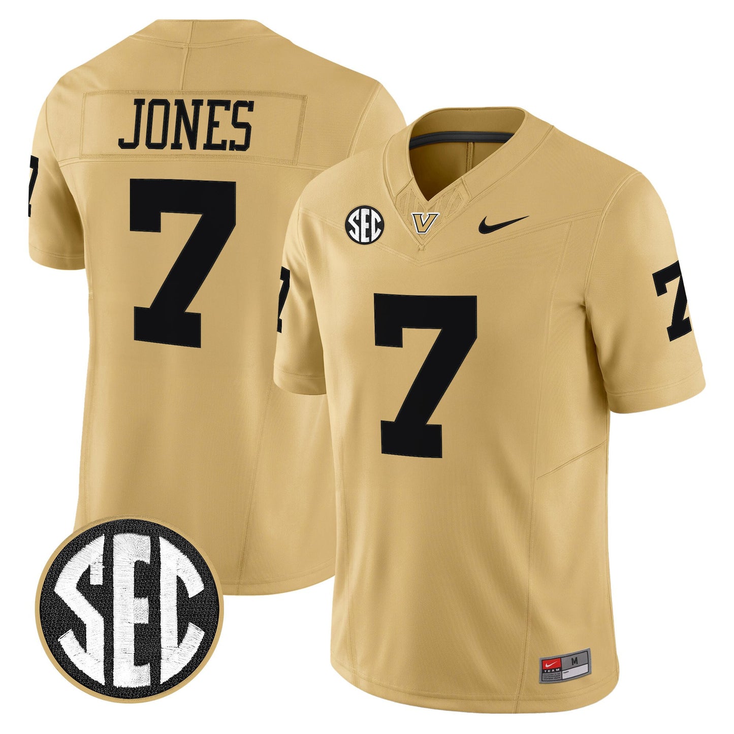 Men's Vanderbilt Commodores 2026 Vapor Limited Jersey - All Stitched