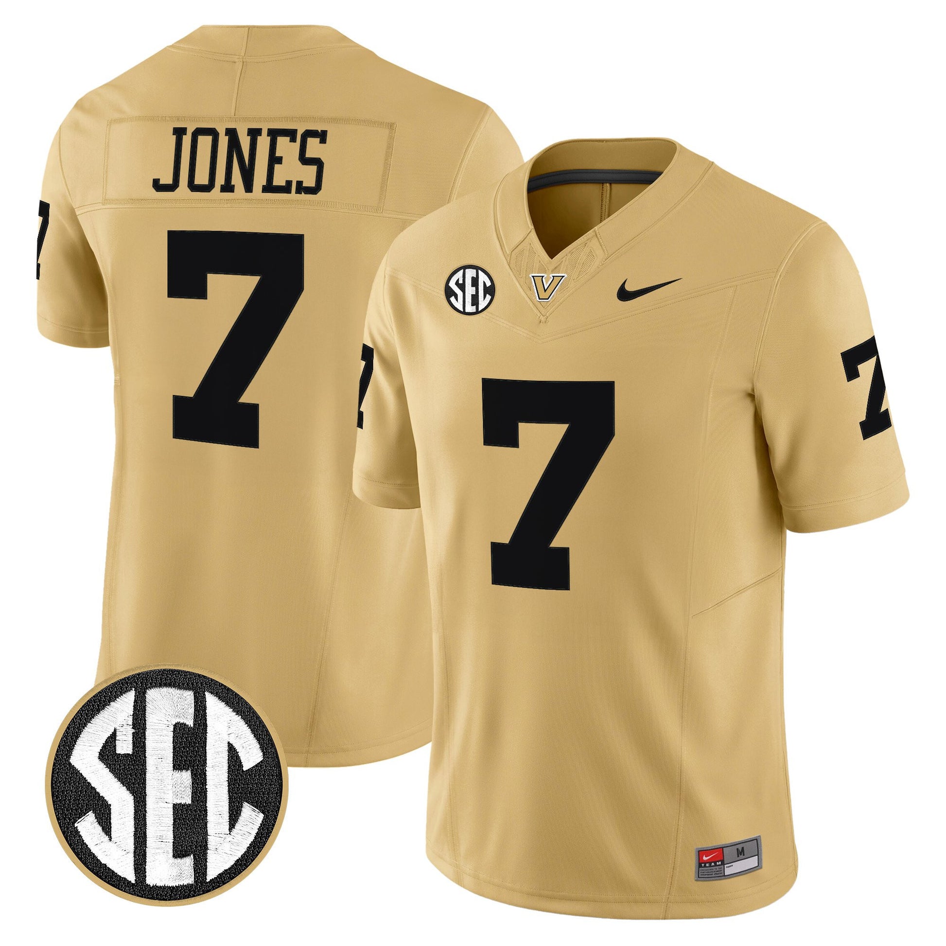 Men's Vanderbilt Commodores 2026 Vapor Limited Jersey - All Stitched