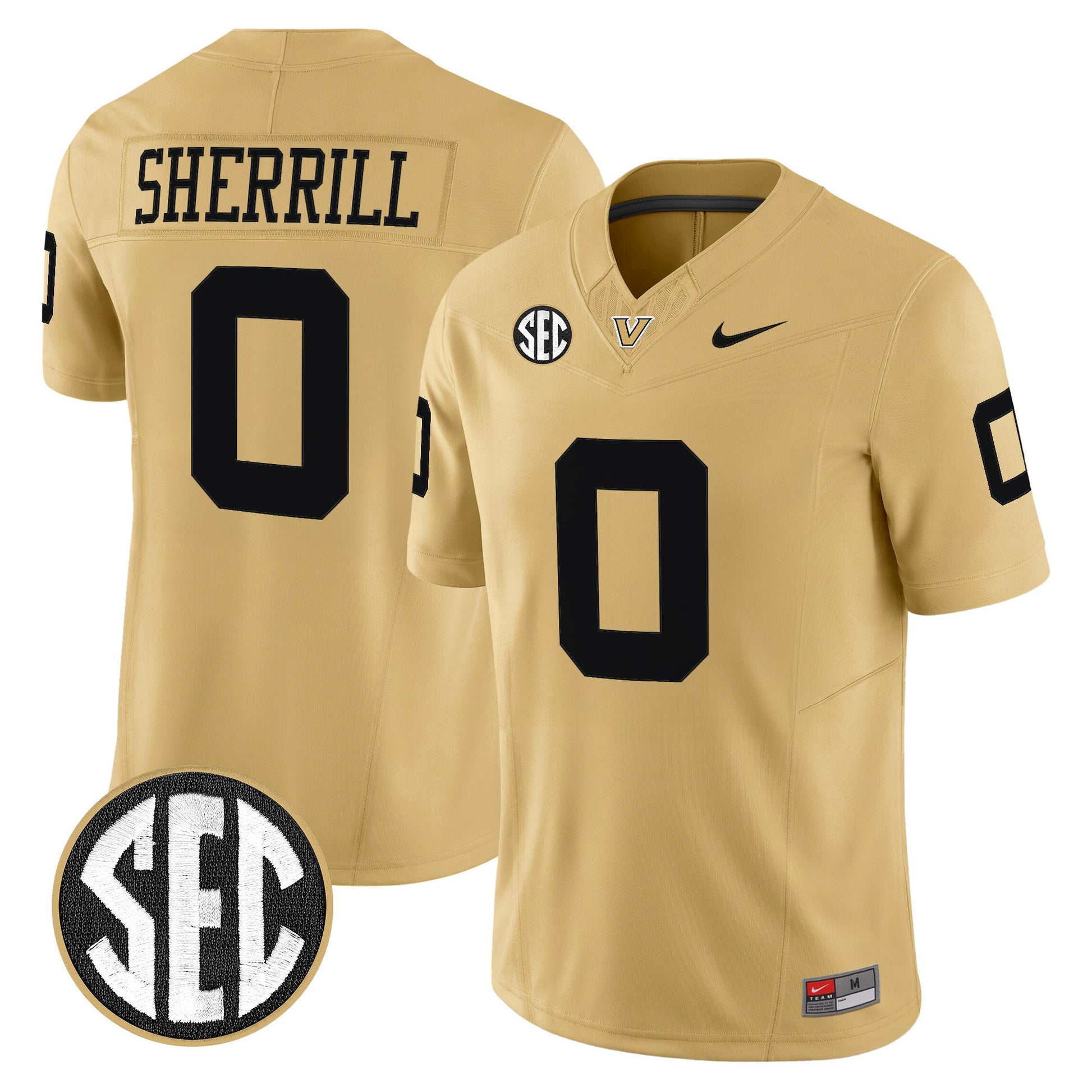 Men's Vanderbilt Commodores 2026 Vapor Limited Jersey - All Stitched